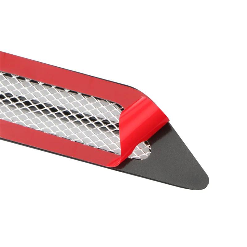 2Pcs/set Car Side Air Flow Vent for Fender Hole Cover Intake Grille Duct ABS Car Side Vents Styling Car Decoration Accessories