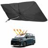 Rifoda Windshield Sunshade Umbrella for Toyota 2022 New 90 Series Generation R90W January 2022 Rotating Foldable Windshield UV Custom Interior Easy