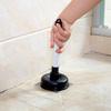Leather Toilet Plunger Unclogging Tool with Suction Cup