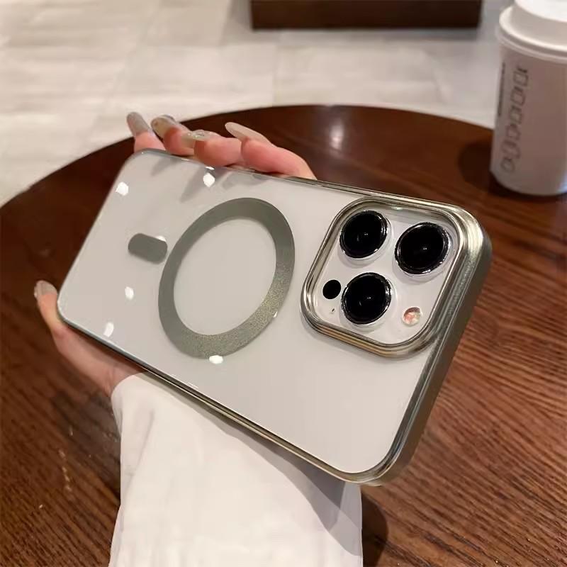 Applicable To Apple 15 Matte PC Phone Case 14 Magnetic Wireless Charging 13 Simple and Atmospheric 12 Advanced Anti Fall Protection Case