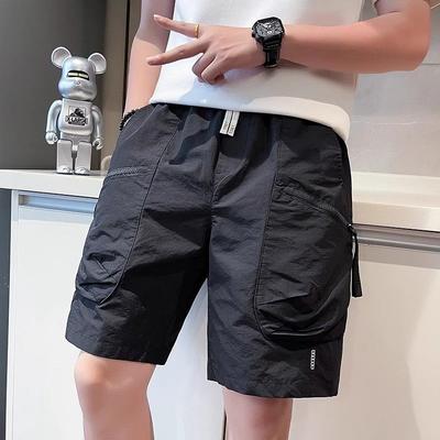 Summer Trendy Shorts Men's Workwear Pocket Thin New Casual Shorts