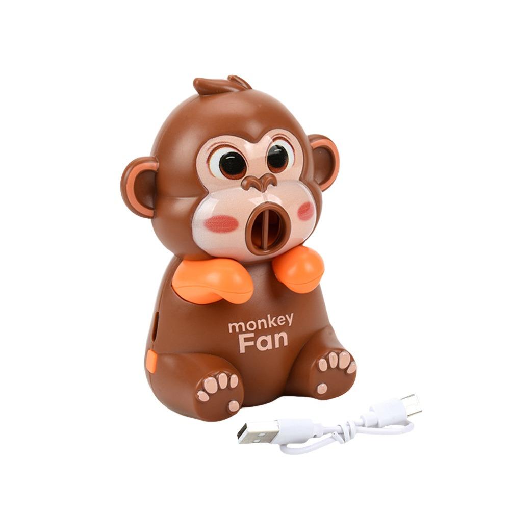 Gifts Animal Shaped Summer Hanging Cup Hair Dryer Rechargeable Adjustable Cartoon Cat Fan Three Wind Speeds Mini Fans