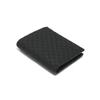 Daks Black Dd Plate Logo Matte Leather Wallet Dbwa0e362