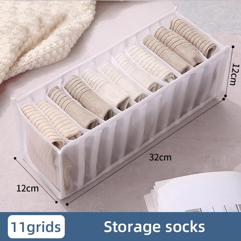 Underwear Organizers Foldable Panties Socks Bra Storage Boxes Closet Drawer Separator Organizer Boxes Wardrobe Clothes Organizer