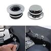 Guitar Knobs Bass Control Knobs Zinc Alloy Texture for Easy Replacement and Volumes Adjustment In Electric Instruments