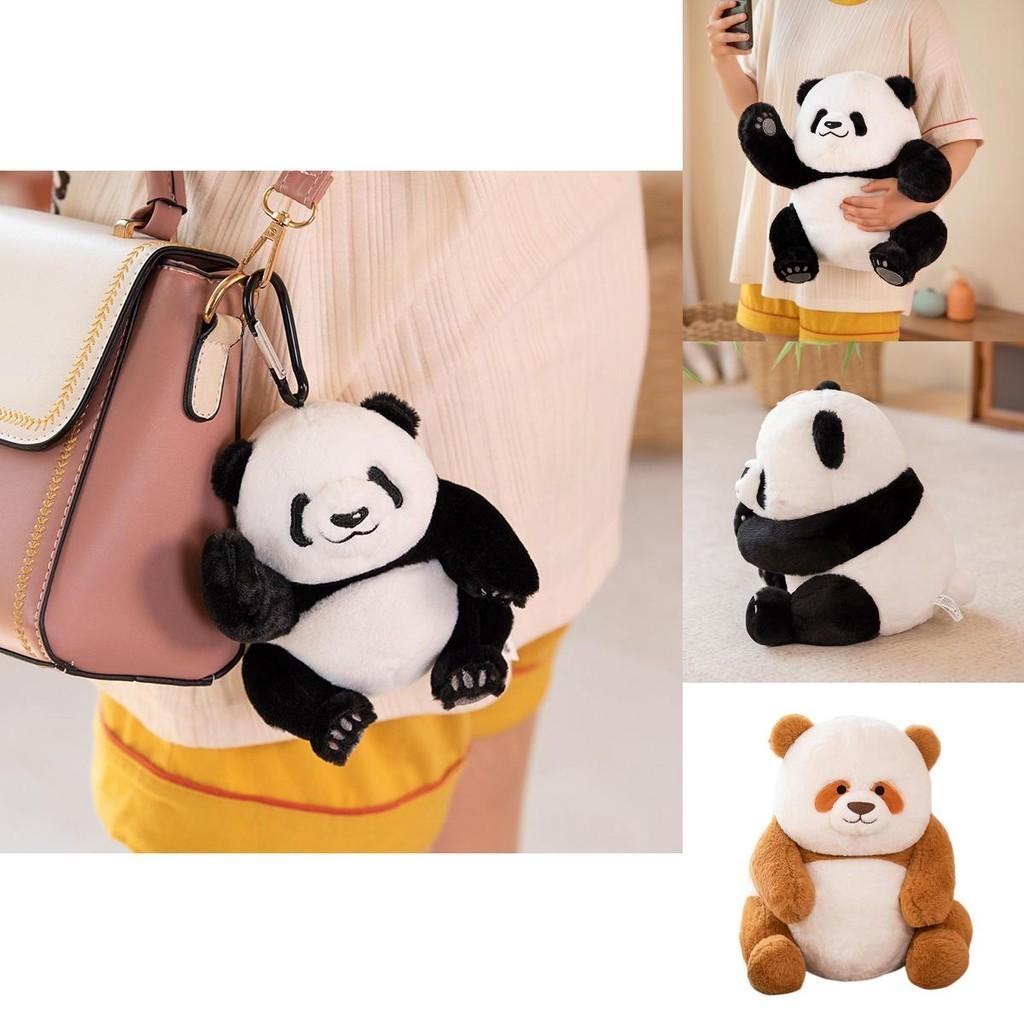 Cute And Realistic Panda Plush Toy With Pp Cotton Filling Perfect Birthday Gift For Kids