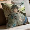 For All T-Time Game Pillow Case Throw Pillow Cover Nordic Vintage Style Cushion Covers Home Living Room Sofa Couch Seat