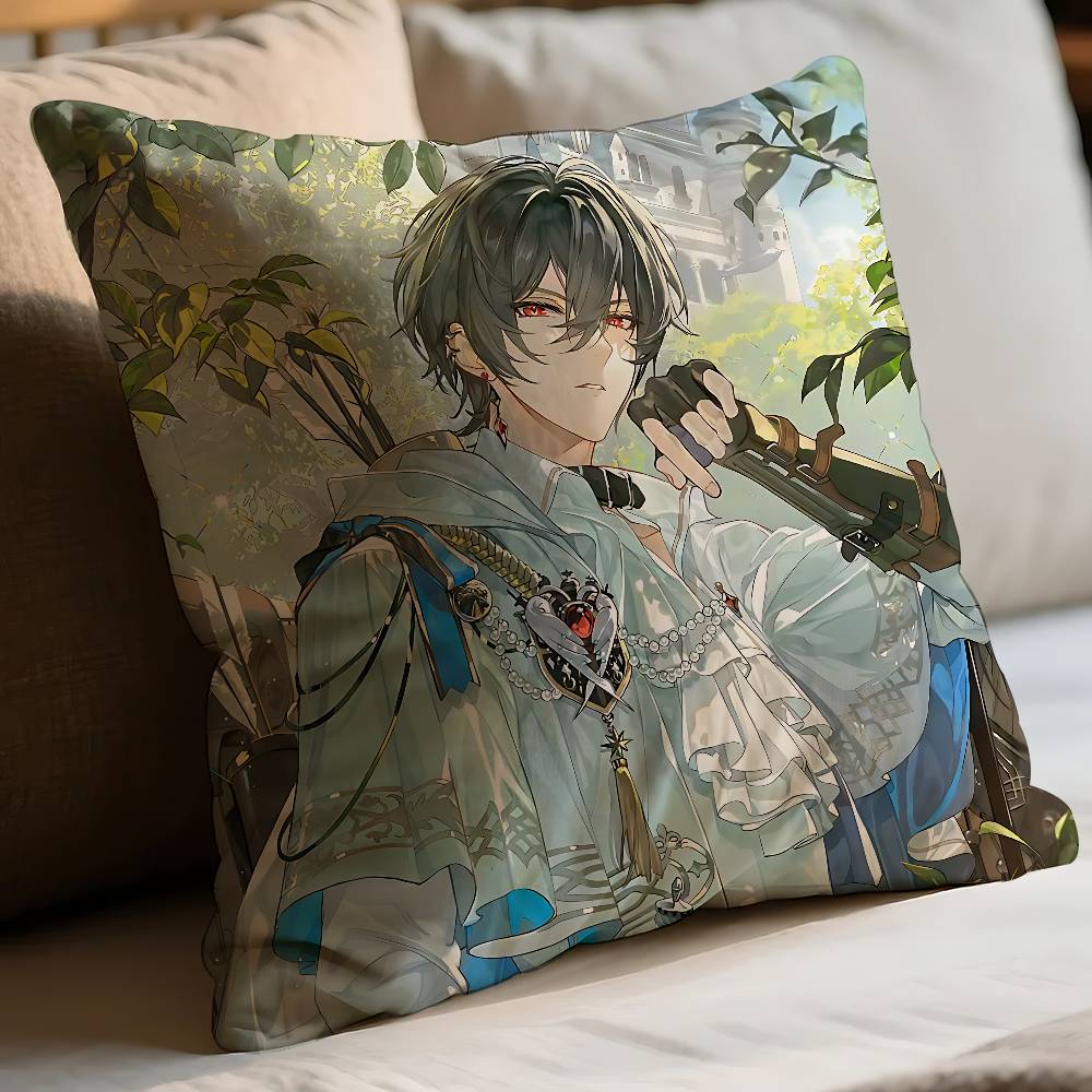For All T-Time Game Pillow Case Throw Pillow Cover Nordic Vintage Style Cushion Covers Home Living Room Sofa Couch Seat