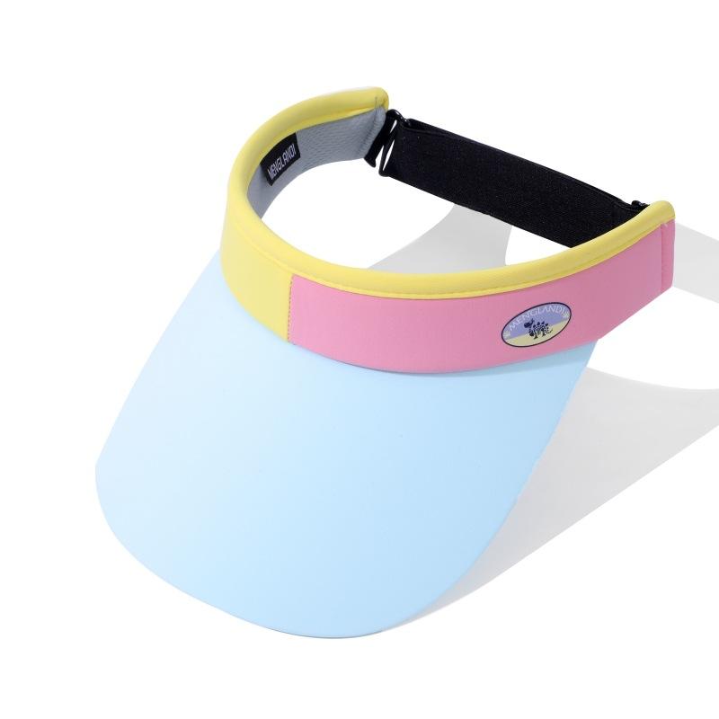 Children'S Sun Protection Hat Uv Protection Sun Hat Boys And Girls Outdoor Sports Parent-Child Empty Top Sun Hat