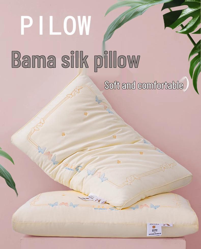Class A 100% Cotton Ultra-Soft Pillow Pair - Neck Protection & Spine Support