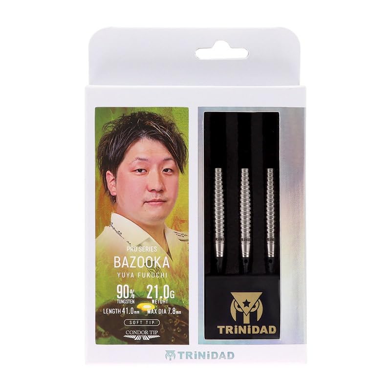 TRiNiDAD PRO Trinidad Professional Bazooka Bazooka 2BA Model Gracza Yuya Fukuchi Lufa Darta Zestaw Dartów