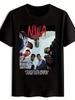 Unisex'S N.W.A "Straight Outta Compton" Grafik-T-Shirt - Schwarzes Lässiges Rundhals-T-Shirt Mit Cartoon-Stil-Illustration