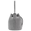 Marc Jacobs Iconic Hardware Accessories Rhinestone Metal Chain Bucket Bag Mini Women bags Silver 2P4HCR017H03991