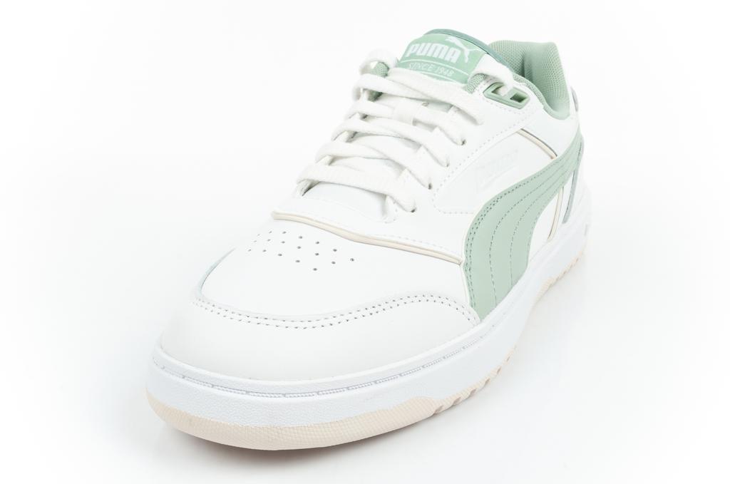 Puma Doublecourt White/Green Fog [393284 06] size 42