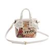 Small Bag Women's 2025 New Fashion Trend Graffiti Handbag Women's Casual Versatile Printed Shoulder Crossbody Bag