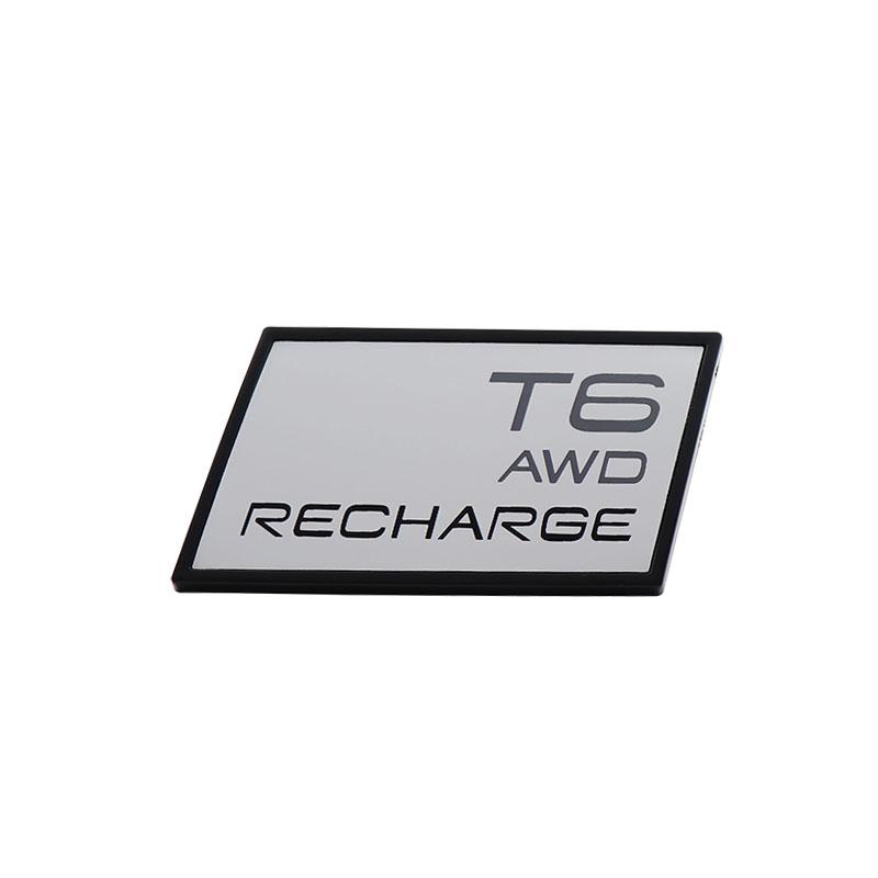 3D Premium B6 B5 T5 T6 T8 AWD RECHARGE für Auto Kotflügel Kofferraum Heckhaube Aufkleber Emblem Plakette