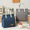 Lunch Box Bag Waterproof Lunch Bag Food Hand Bags Thermal Breakfast Organizer Tote Canvas Lunch Bag