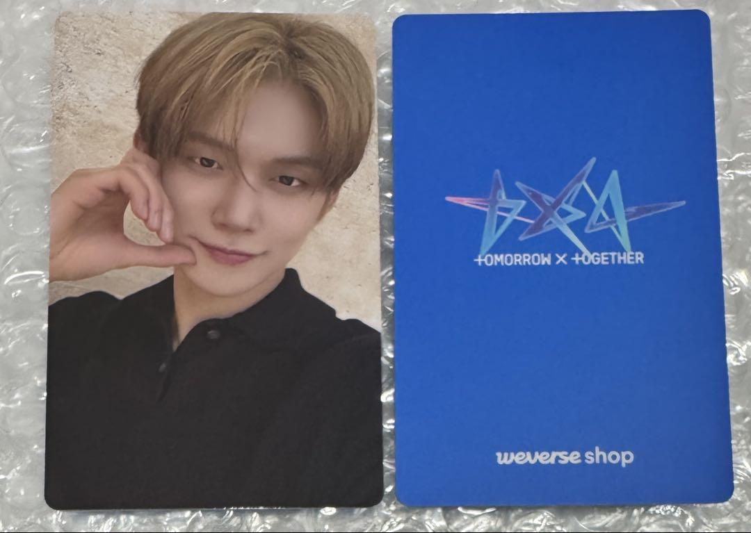 

[USED] TXT TOGETHER Korea Pop-up Trading Card Yeonjun