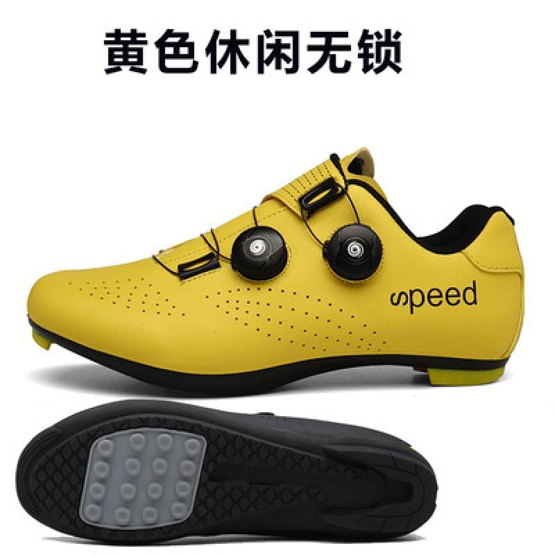 Unisex Cycling Shoes Road Bike Mountain Stiff Sole Breathable Lightweight Clipless Compatible
