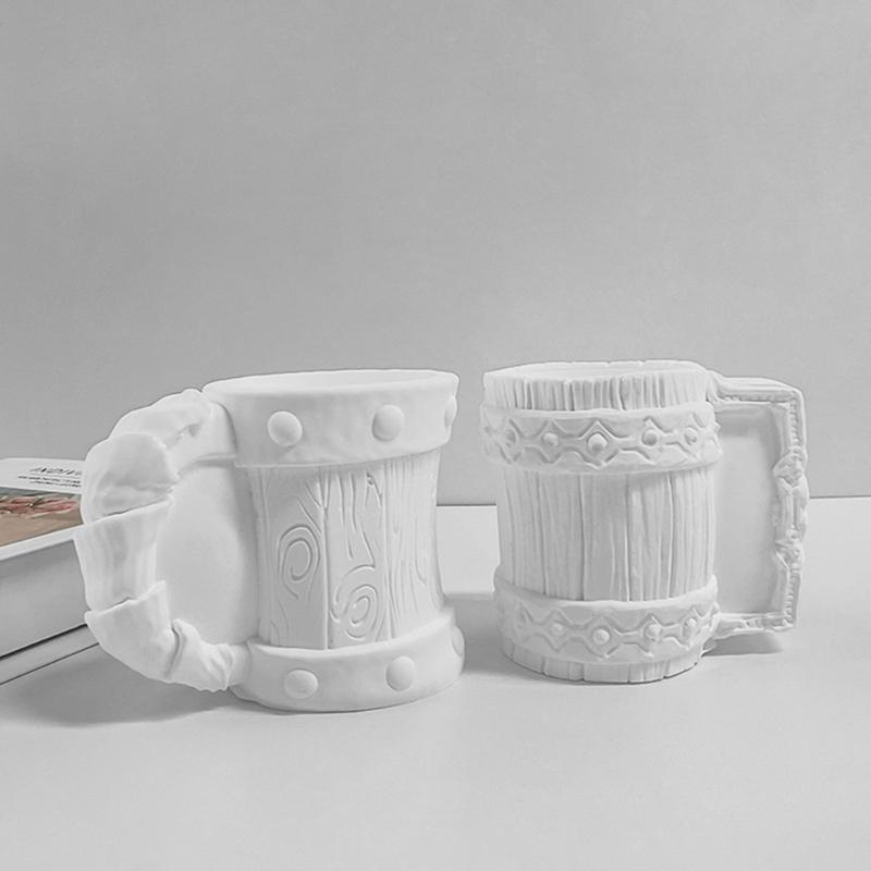 Tasse Blumentopf Silikonform Sukkulenten Pflanzgefäß Vase Form DIY Kristall Epoxidharz Formen Gipsform Handwerk Dekoration