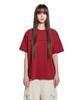 Lotaib Color Over Fit Short Sleeve - Red