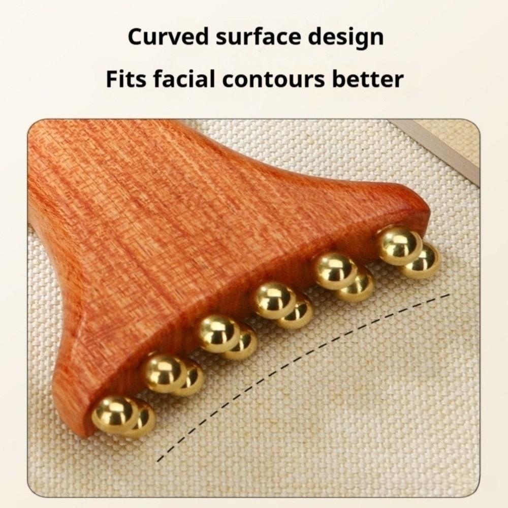 Reduce Puffiness Rosewood Massager Natural Material Guasha Face Massager Tool  Eye SPA