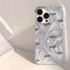 Minimalist Fish Pattern Phone Case For Samsung Galaxy A56 A55 A54 A53 A36 A26 A16 A15 5G S26 Ultra S25 FE S24 Plus S23 S22 Cover