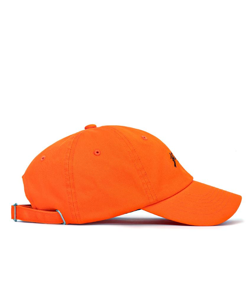 BLACKBLOND Vividi Script Logo Cap (Orange)