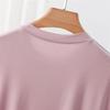 Modal Crew Neck Short Sleeve Casual T-Shirt - Women's Slimming, Versatile Summer Top.