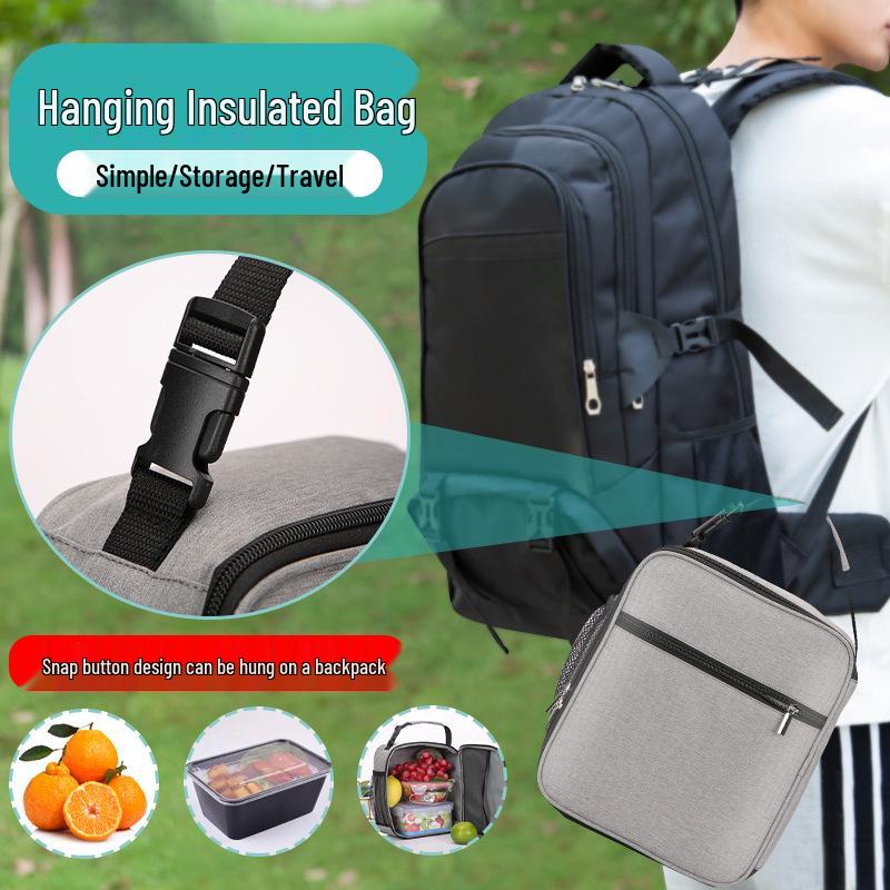 New Insulated Oxford Cloth Lunch Tote for Outdoor Picnic