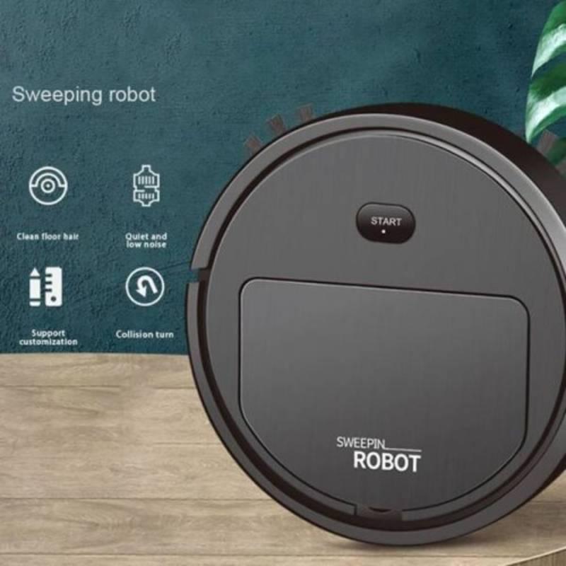 Mechanical Operation Home Cleaning Robot Portable Rechargeable Floor Vacuum