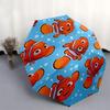 Disney Nemo, Clownfish Automatic Open/Close Umbrella - Cute Umbrella with Cute Design, Portable 3-Fold Compact Umbrella for Men & Women, Val