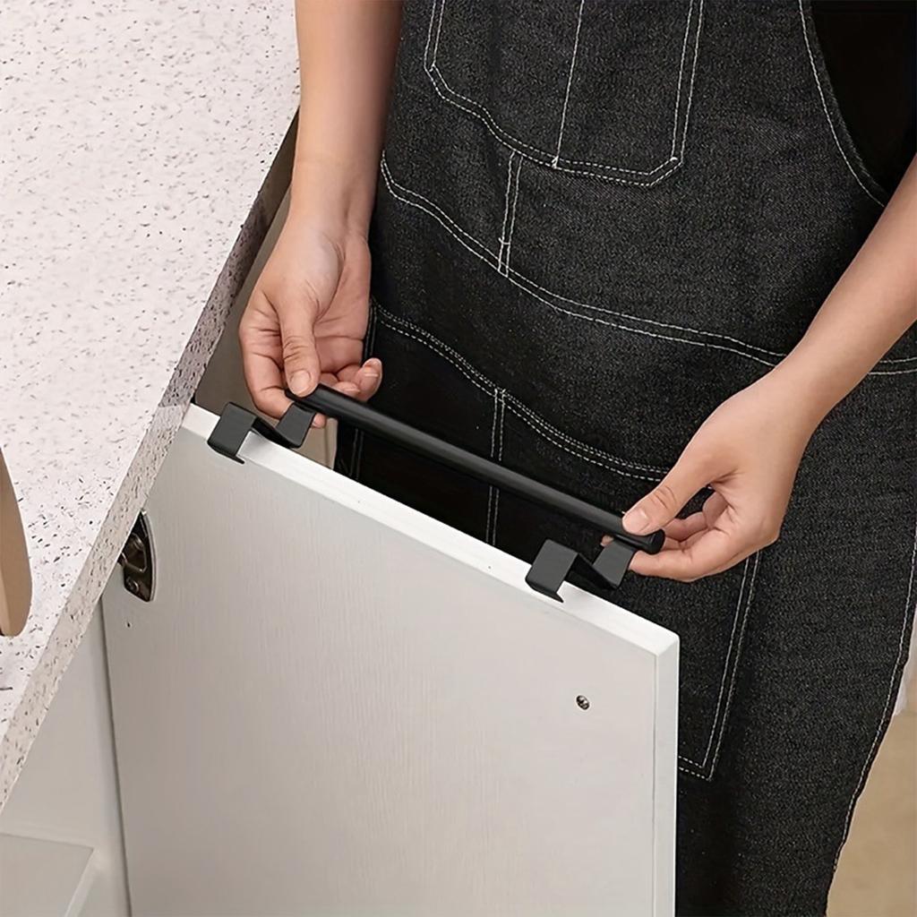 Over Cabinet Towel Holder, Stainless Over The Cabinet For Kitchen Cabinet Doors Towel Bars, 1 Pack Dish Towel Bars
