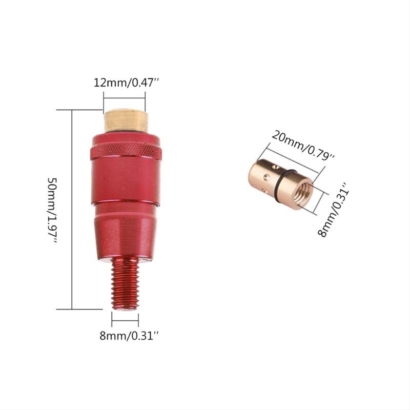 Quick Release Net for Head Adapter Fishing Rod Connector Screw,Fishing Landing