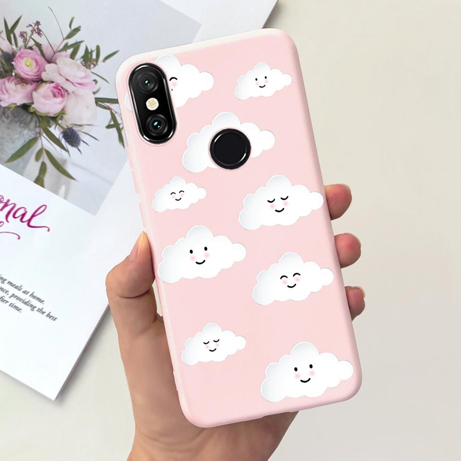 For Xiaomi Redmi 6 Pro Case Cute Dinosaur Cartoon Cover Soft Silicone Phone Case For Xiaomi Redmi Note 6 Pro Note6 Fundas Bumper