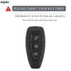 Tpu Car Smart Key Case Cover Keyring For Ford Focus 3 4 St Mondeo Mk3 Mk4 Fiesta Fusion Kuga Ecosport Protect Fob Accessories