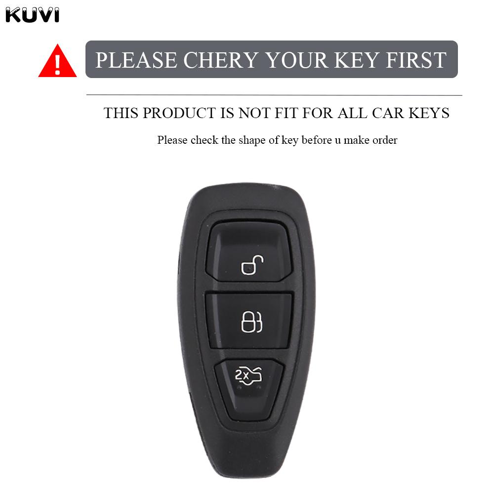 Tpu Car Smart Key Case Cover Keyring For Ford Focus 3 4 St Mondeo Mk3 Mk4 Fiesta Fusion Kuga Ecosport Protect Fob Accessories