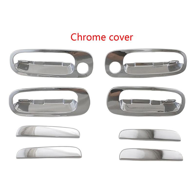 For SCION xB 2003 2004 2005 2006 2007 Chrome Side Door Handle Covers Trim Paste Style Car Accessories Car Stickers