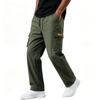Men's Casual Cargo Pants Straight Leg Long Pants for Everyday Wear