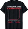 Hodenverletzungen im Frauensport Lustiges Meme Damen Herren T-Shirt