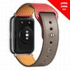 Skórzany pasek do zegarka Huawei Fit 2 Wymiana paska do smartwatcha Sportowa opaska na nadgarstek Bransoletka z pętlą retro Fit2 Akcesoria do zegarków