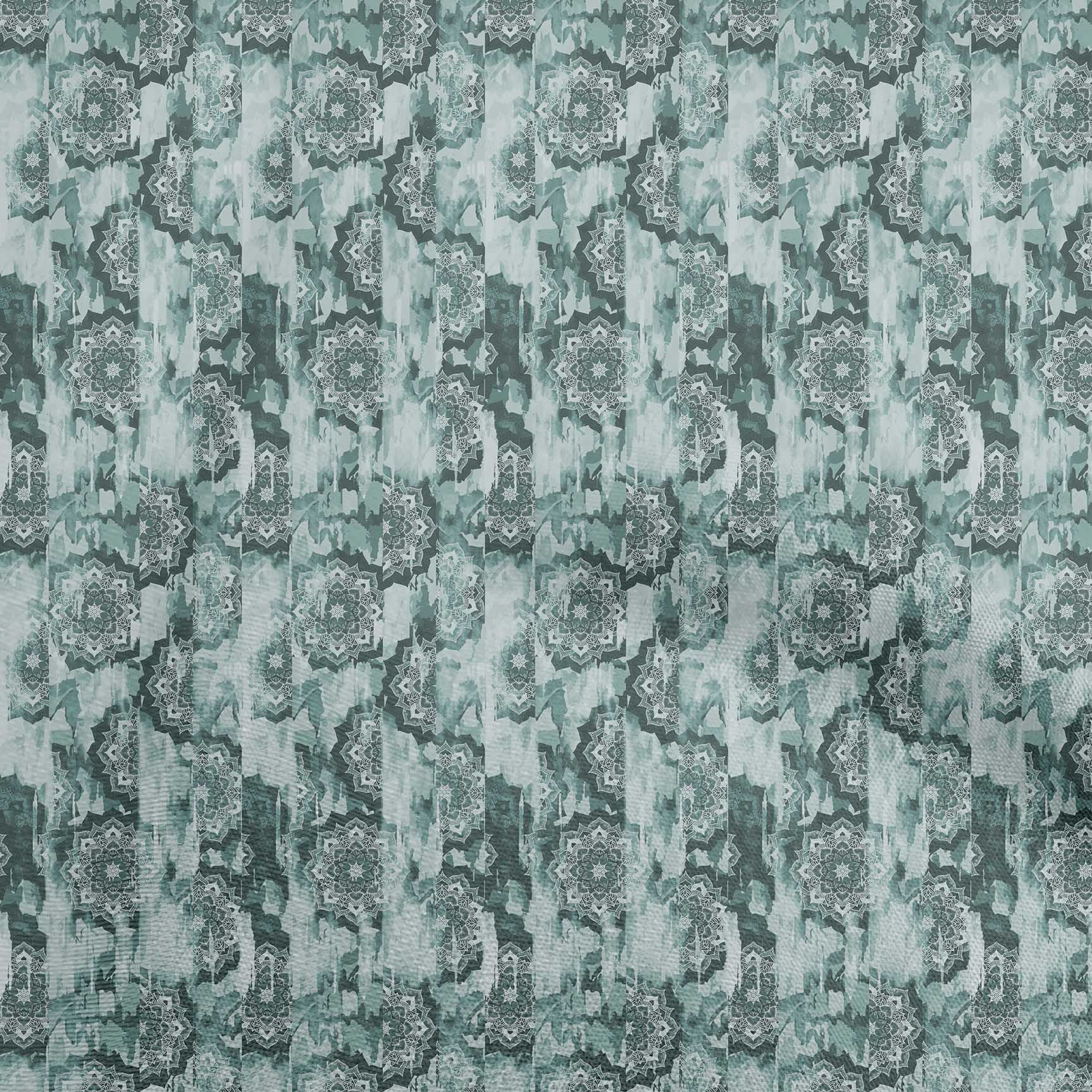 

OneOone Cotton Flex Grey Fabric Asian Kilim Одяг своїми руками Тканина для стьобання Тканина з принтом 40 дюймів 42 Inch Wide - Viscose Chiffon чирок зелений колір