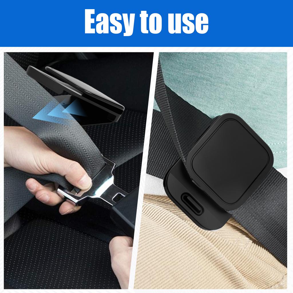 2Pcs Car Seatbelt Adjuster Plastic Waterproof Car Seatbelt Regulator Easy To Install Seatbelt Adjusting Device Car Safe Fixing
