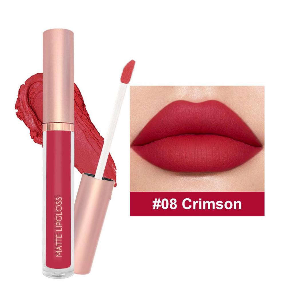 Matte Liquid Lipstick: Ice Cream Velvet, Long-Lasting, Non-Fading Lip Gloss