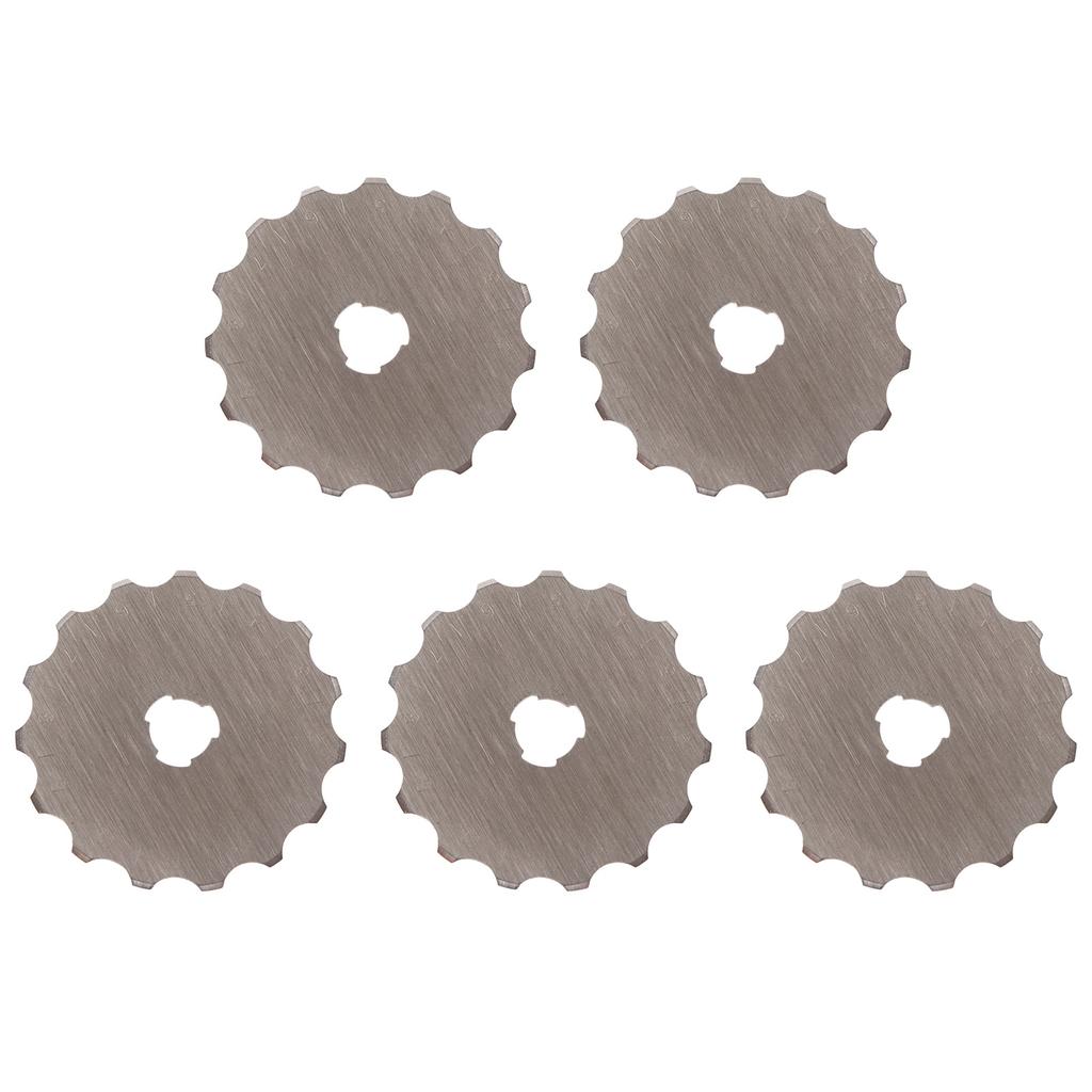 5Pcs Cloth Cutting Knife Blade Paper Cloth Hob Rolling Cutter Tailor Sewing Supplies 45mm