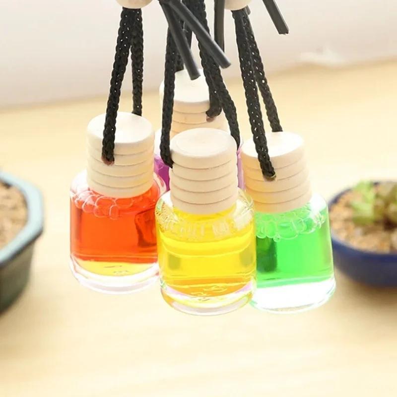 Hava Spreyi Asılı Parfüm 1 Adet Boş Şişe Baskı Parfüm Askısı Araba Yeni Stil Aksesuarlar Renk Rastgele