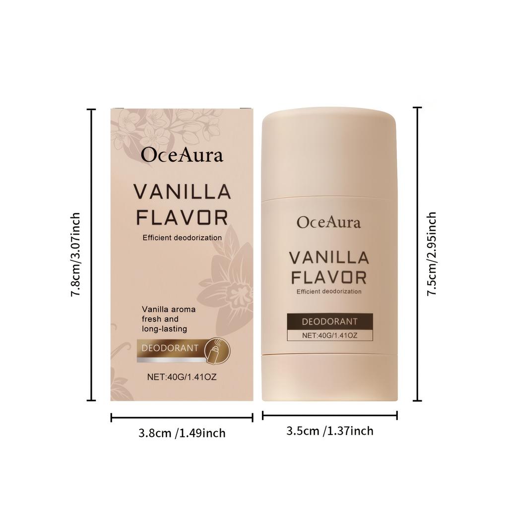 Cremă pentru Eliminarea Mirosului Corpului Parfum de Vanilie Eliminarea Mirosului Neplăcut Anti Transpirație Prospețime de Durată Deodorant Antiperspirant Stick pentru Axile