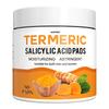 100 Pads-Naturium Turmeric & Salicylic Acid Pads For Face, With Vitamin C, Dark Spots Cleansing & Exfoliation, Sensitive Skin Friendly