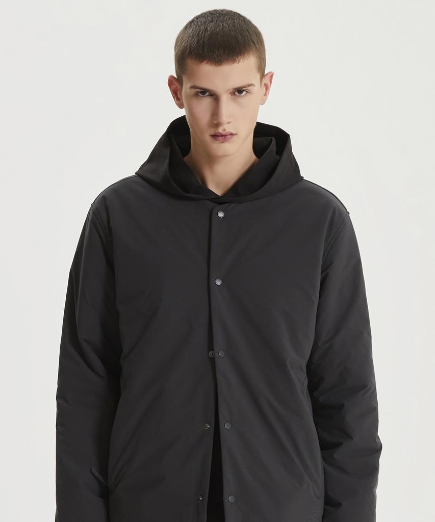 New Balance Nbnqf4M931 / Men Cloud Padded Cardigan (Charcoal)