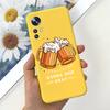 For Xiaomi Mi 12 Lite 5G Case Cute Fashion Cartoon Cover Soft Silicone Phone Case For Xiaomi Mi 12 12X Mi12 Pro 5G Fundas Bumper